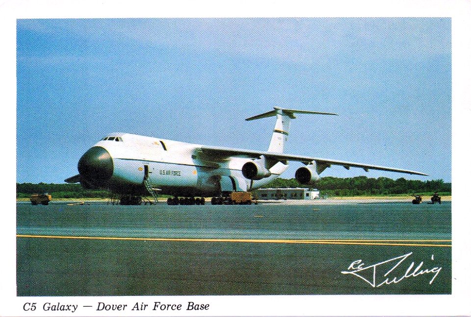 Dover Air Force Base - MAC 1970s C-5 Galaxy