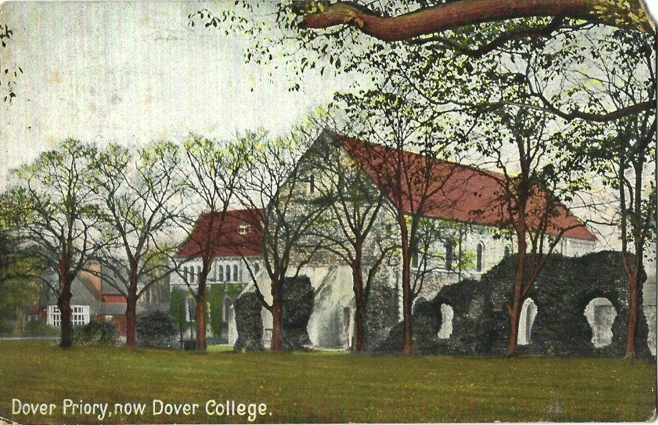 Dover College postcard