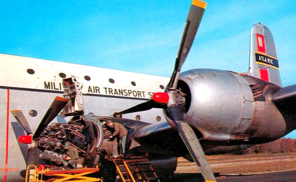 Dover Air Force Base - MATS C-124 Globemaster maintenance