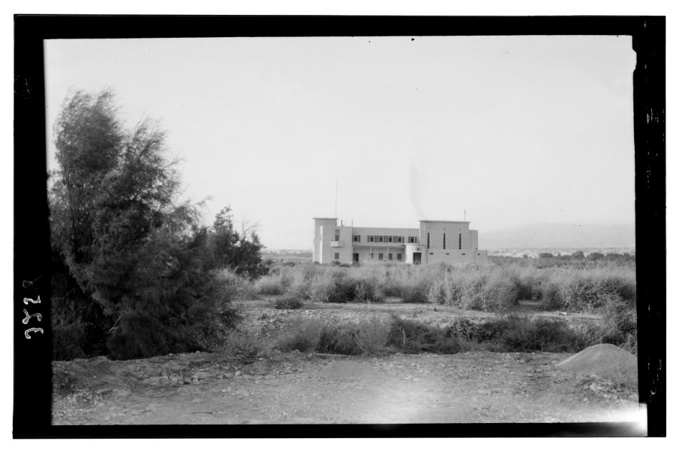Down the Jordan Valley from the Sea of Galilee to the Dead Sea. New Ethiopian Jordan Monastery LOC matpc.14426