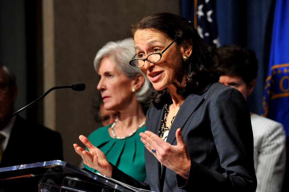 Dr, Margaret Hamburg, FDA Commissioner, delievers remarks at the HHS 2014 Budget Press Conference, April 10, 2013