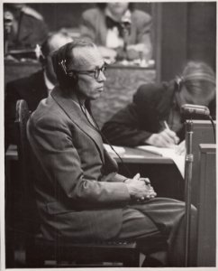 Dr. Adolf Paulus, witness in the Judges' Trial