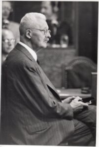 Dr. Bruno Gruenwald, witness in the Judges' Trial