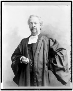 Dr. Charles H. Parkhurst, half-length portrait, standing, facing slightly left, left hand on hip LCCN97506822