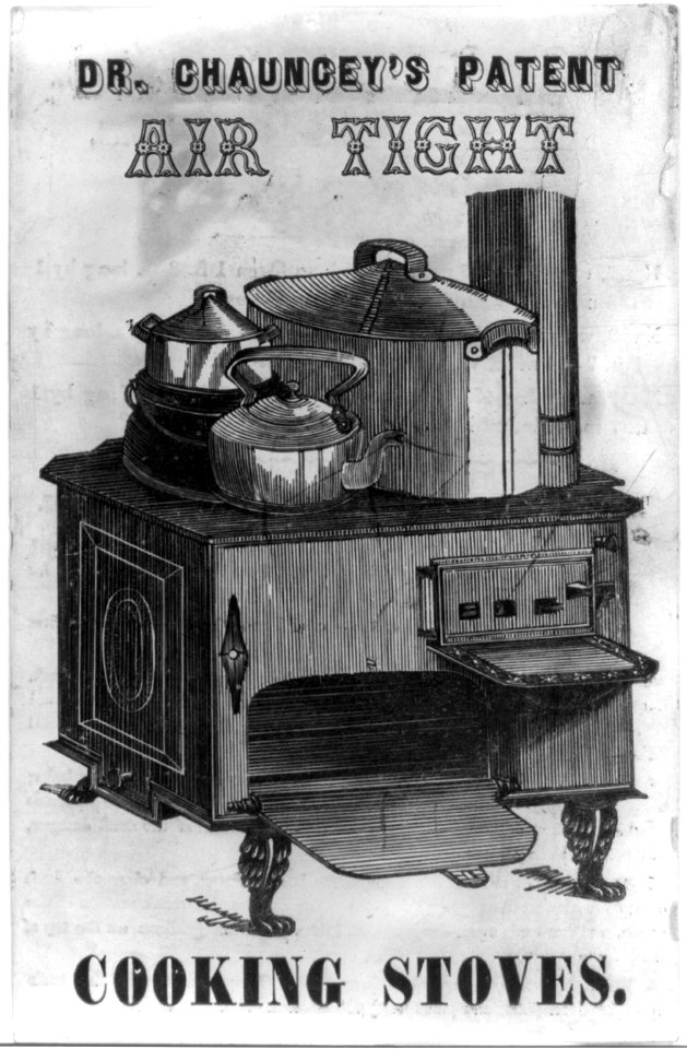 Dr. Chauncey's patent air tight cooking stoves LCCN2001701462