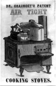 Dr. Chauncey's patent air tight cooking stoves LCCN2001701462