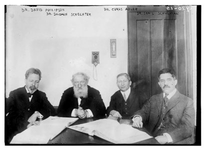 Dr. David Philipson, Dr. Solomon Schechter, Dr. Cyrus Alder, Dr. Sam'l Schulman LCCN2014694542