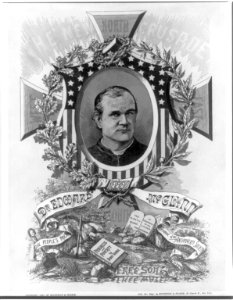 Dr. Edward McGlynn, bust portrait on political campaign poster LCCN2016651067