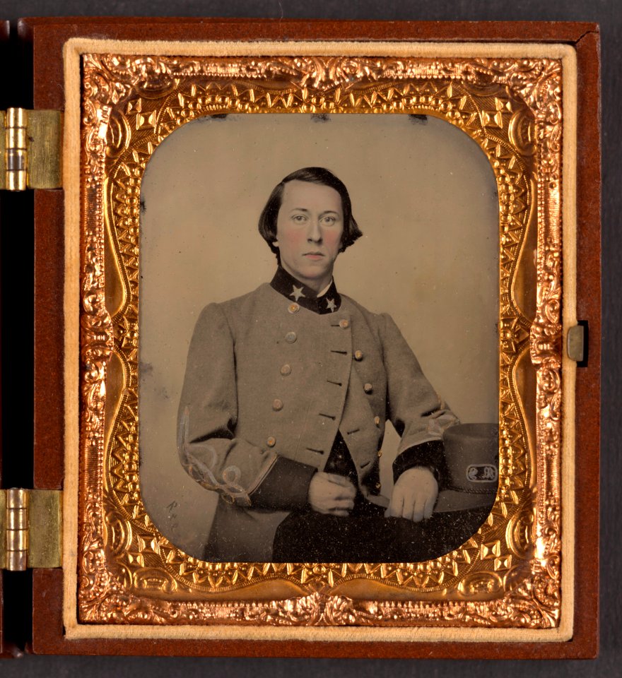 Dr. Edmund Lewis Massie of Trans-Mississippi Department, Medical Staff Confederate States Infantry Regiment, in uniform) - Rees LCCN2015645552