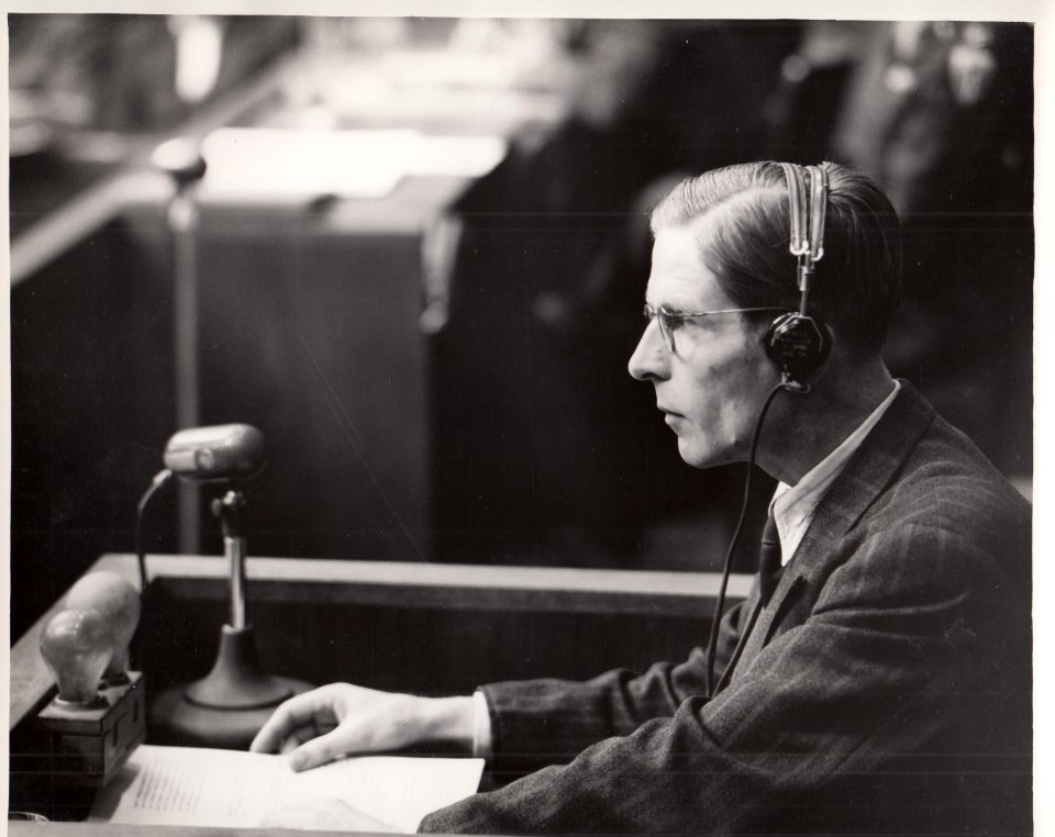 Dr. Felix Hoering, witness for Dr. Gerhard Rose during the Doctors' Trial