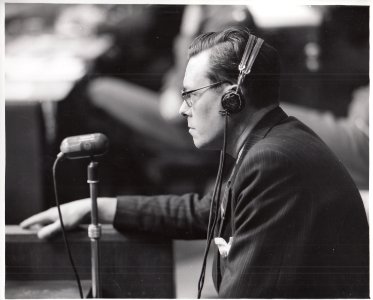 Dr. Georg Hirtz, witness in the Doctors' Trial photo