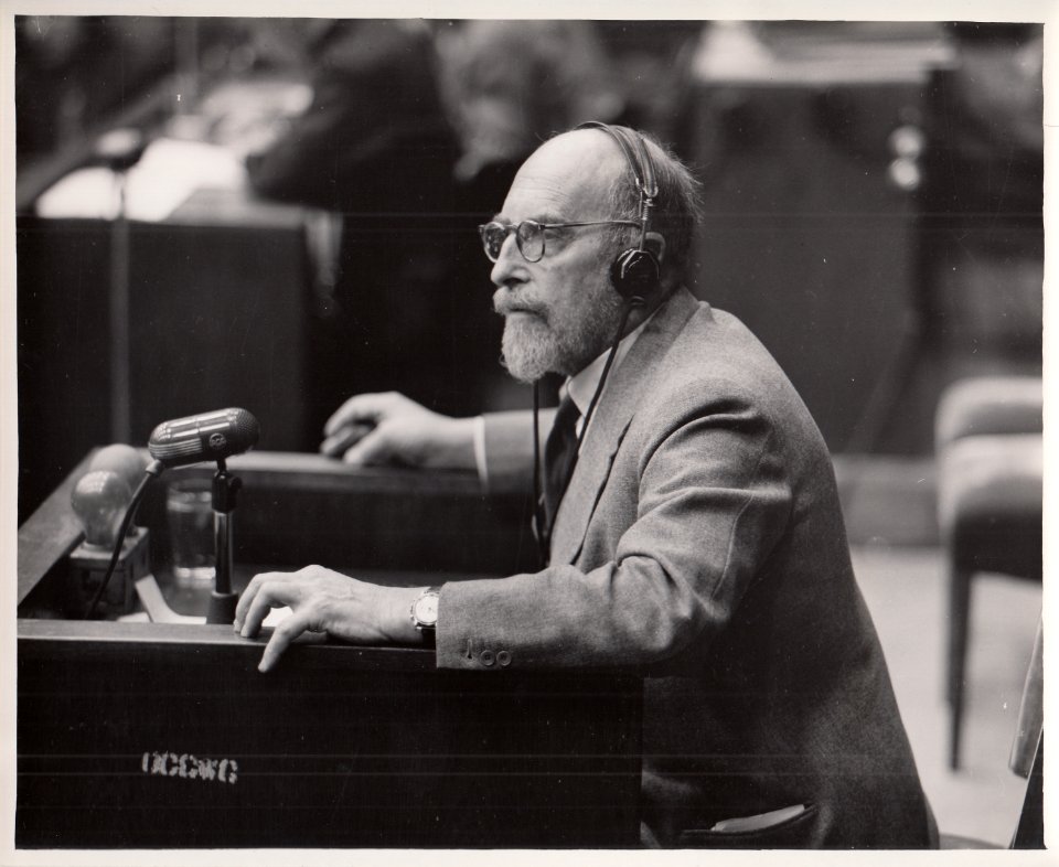 Dr. Franz Vollhardt, expert witness in the Doctors' Trial