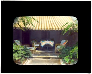 Dr. Henry Alexander Murray, Jr., house, 129 East 69th Street, New York, New York. View to terrace LCCN2008675960