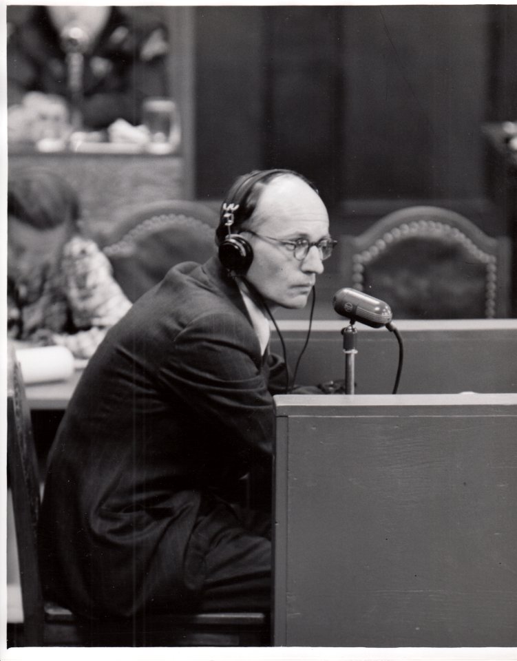 Dr. Hans Groben, prosecution witness in the Judges' Trial
