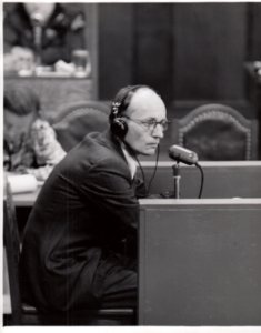 Dr. Hans Groben, prosecution witness in the Judges' Trial