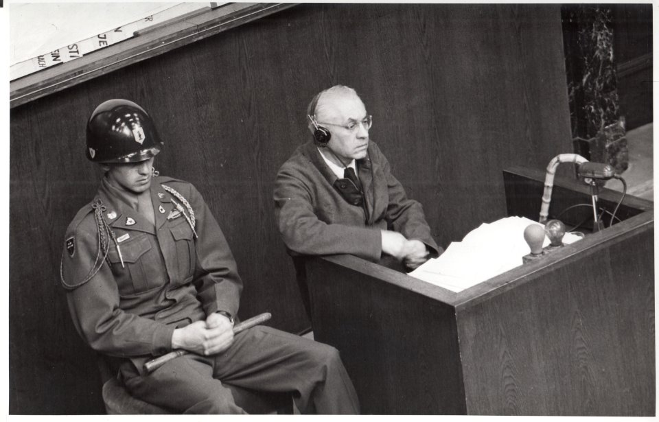 Dr. Hermann Pfannmueller, defense witness in the Doctors' Trial