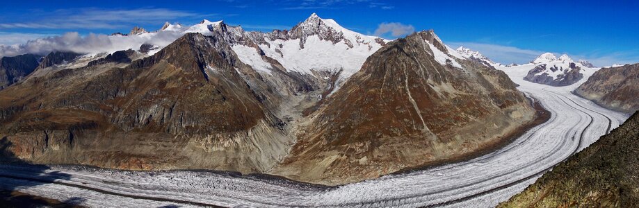 Switzerland aletschhorn virgin