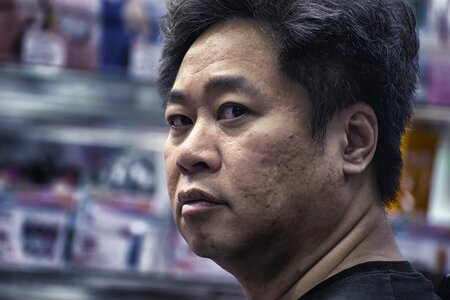 Face portrait human