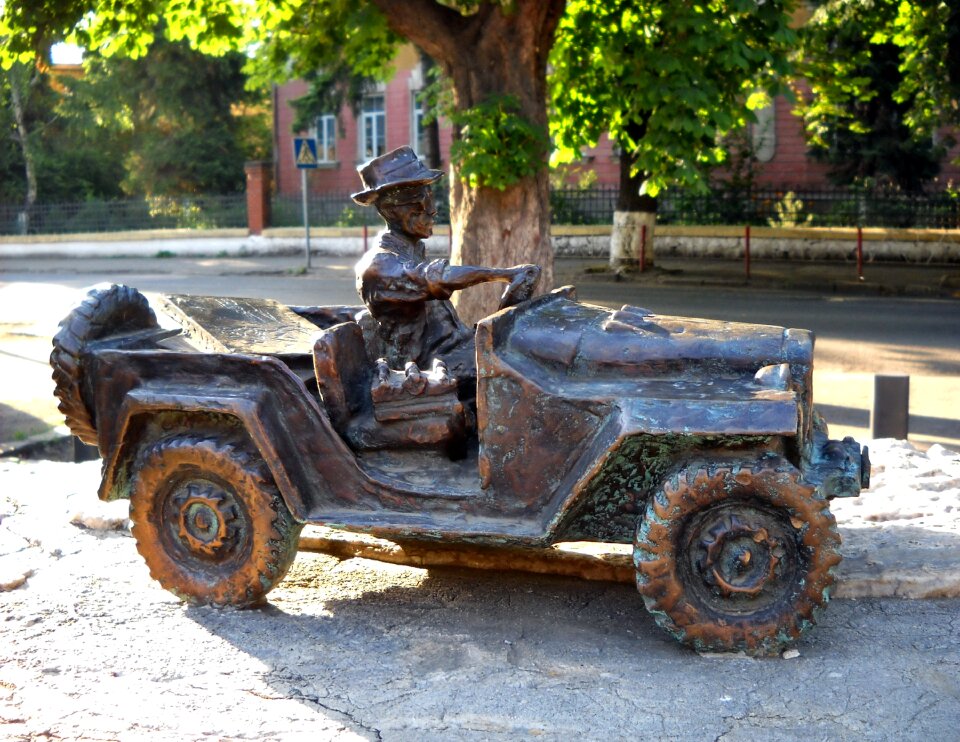 Vintage sculpture statue