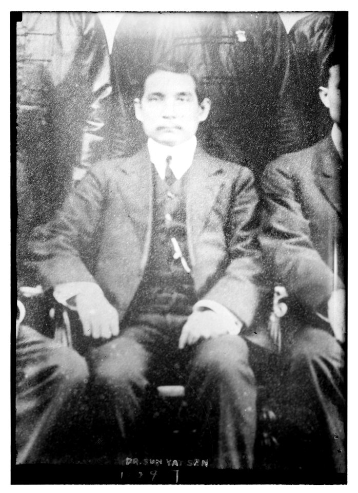 Dr. Sun Yat Sen, close of him seated in group LCCN2014686338