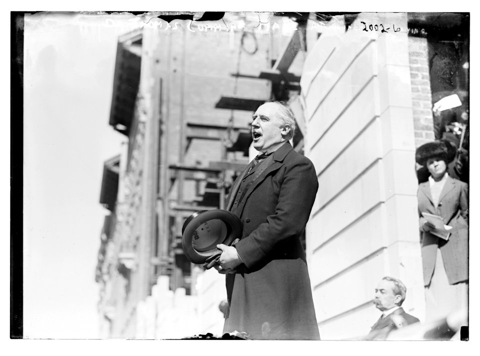 Dr. Thos. Cumming Hall at cornerstone laying LCCN2014687911