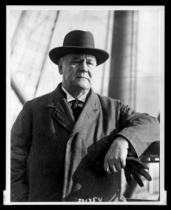 Dr. Wilhelm Heinrich Solf, half-length portrait, leaning on railing of ship LCCN2005676853