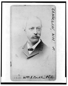 Dr. William A. Conklin, zoologist, head-and-shoulders portrait, facing right) - G. Blanc, Paris LCCN2004682167