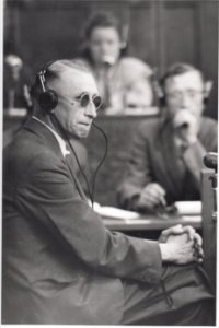 Dr. Wilhelm Mietsem, witness in the Judges' Trial