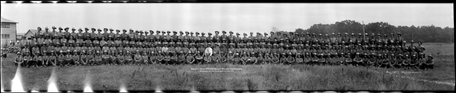 Draft From 3rd Battalion, Polish Contingent, Niagara Camp
