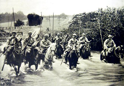 Dragoons Reconnoitoring, Oise, 1916, French activities, WWI (29914966042)