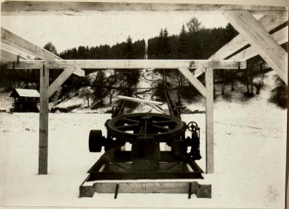 Drahtseilbahn untere Station Kötschach, Gentschach. (BildID 15465467)