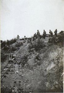 Drahtseilbahnbau am Schwarzen Meer, Punkt, H, Steingrube. (BildID 15675249)