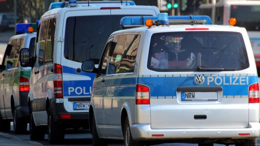 Police usage security police car