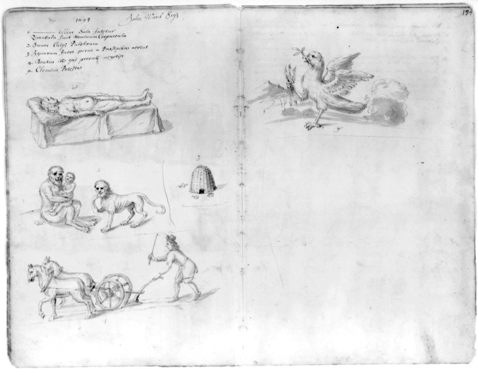Drawings of annual guild days of Norwich, England, 1705 LCCN2006689747