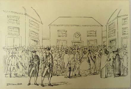 Drawings of Quakers by J J Willson - 2