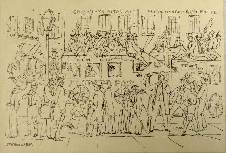 Drawings of Quakers by J J Willson - 1