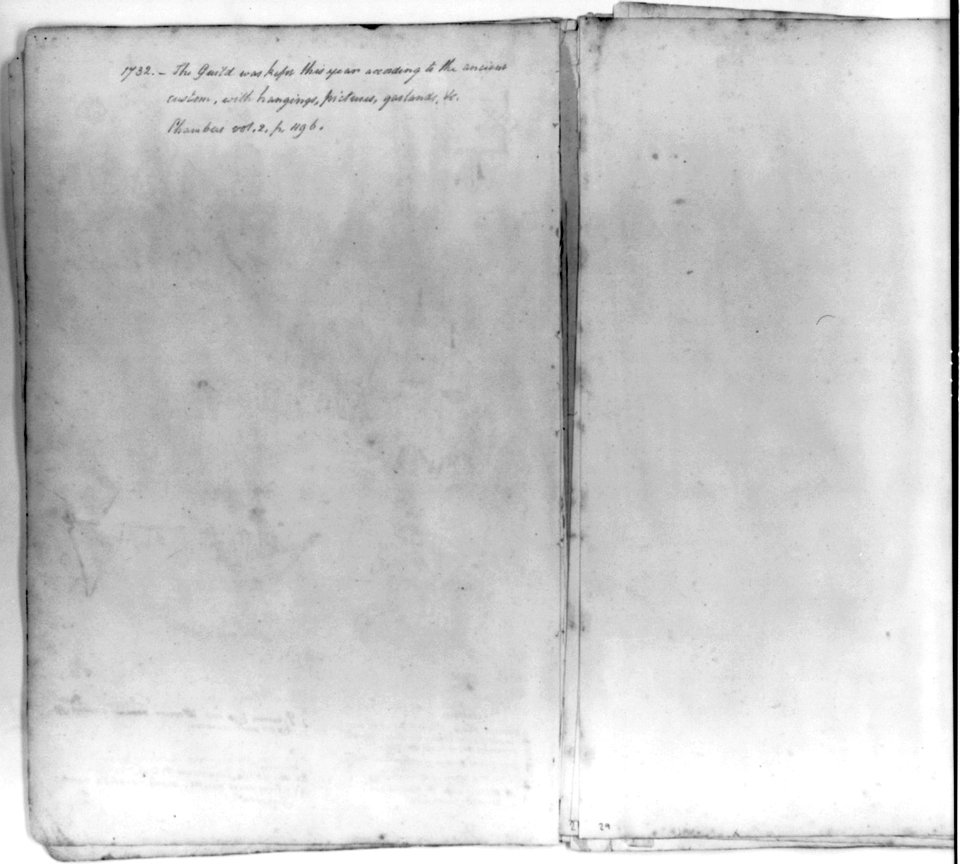 Drawings of annual guild days of Norwich, England, 1705 LCCN2006689744