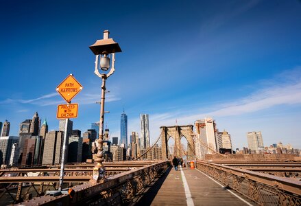 City architecture panoramic photo