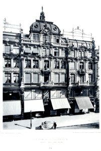 Drei Kaiserbau in Frankfurt am Main, Architekt Eugen Greiss, Frankfurt, Tafel 73, Kick Jahrgang II