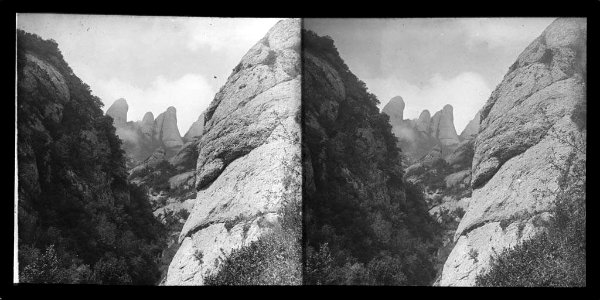 Drecera a Sant Jeroni a la muntanya de Montserrat (AFCEC BORDAS X 180)