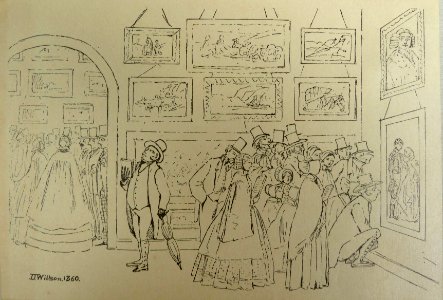 Drawings of Quakers by J J Willson - 7