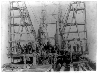 Dredge clearing channel in Greytown harbor, in attempt by private American firm to build a canal across Nicaragua LCCN96509186