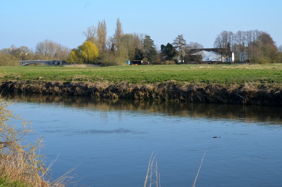 Dreibogenbruecke ueber die Leine in Grasdorf, Laatzen, Region Hannover (13)