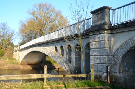 Dreibogenbruecke ueber die Leine in Grasdorf, Laatzen, Region Hannover (32)