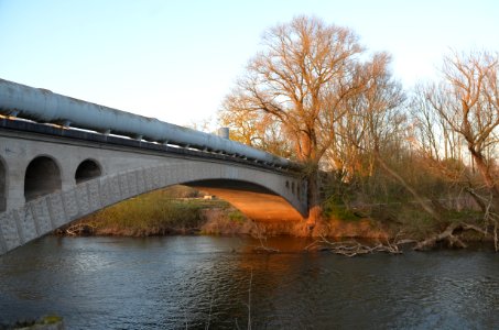 Dreibogenbruecke ueber die Leine in Grasdorf, Laatzen, Region Hannover (36)