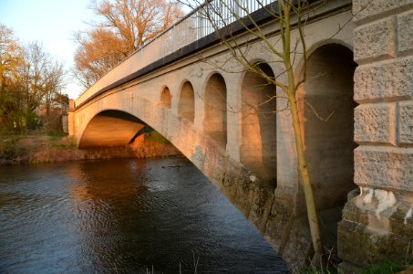 Dreibogenbruecke ueber die Leine in Grasdorf, Laatzen, Region Hannover (39)