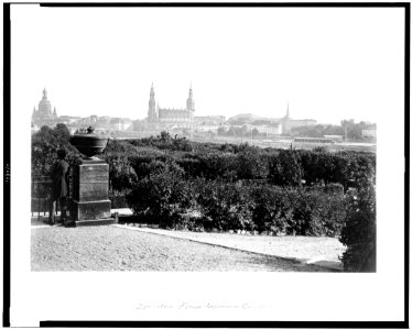 Dresden from the Japanese Gardens LCCN94512886