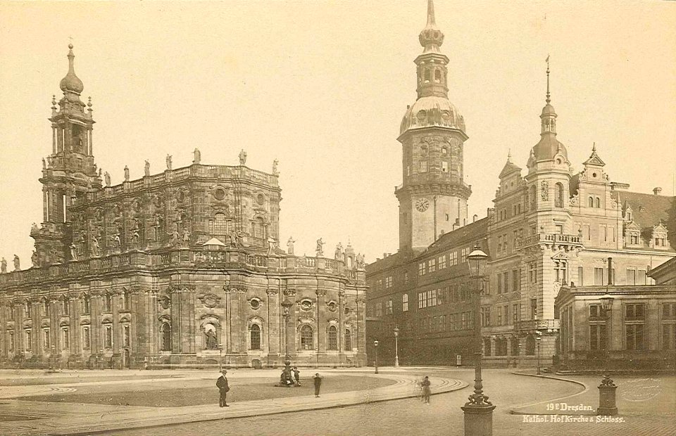 Dresden Hofkirche und Schloss