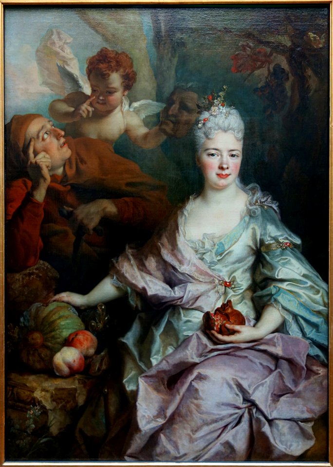 Dresde gemaldegalerie largilliere pomona