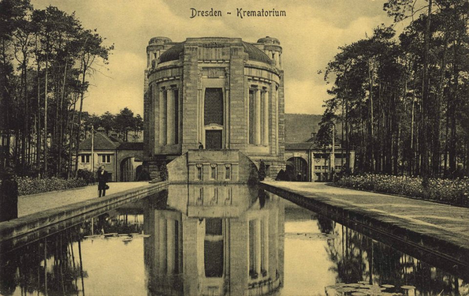 Dresden, Sachsen - Krematorium (2) (Zeno Ansichtskarten)